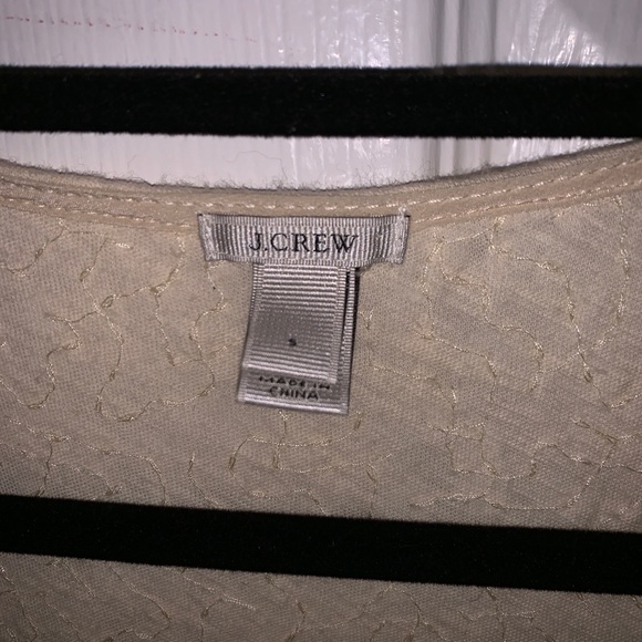 JCREW sequin black and white colorblock cami - Picture 4 of 4